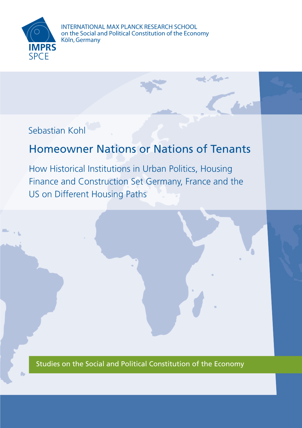 Sebastian Kohl Homeowner Nations Or Nations of Tenants