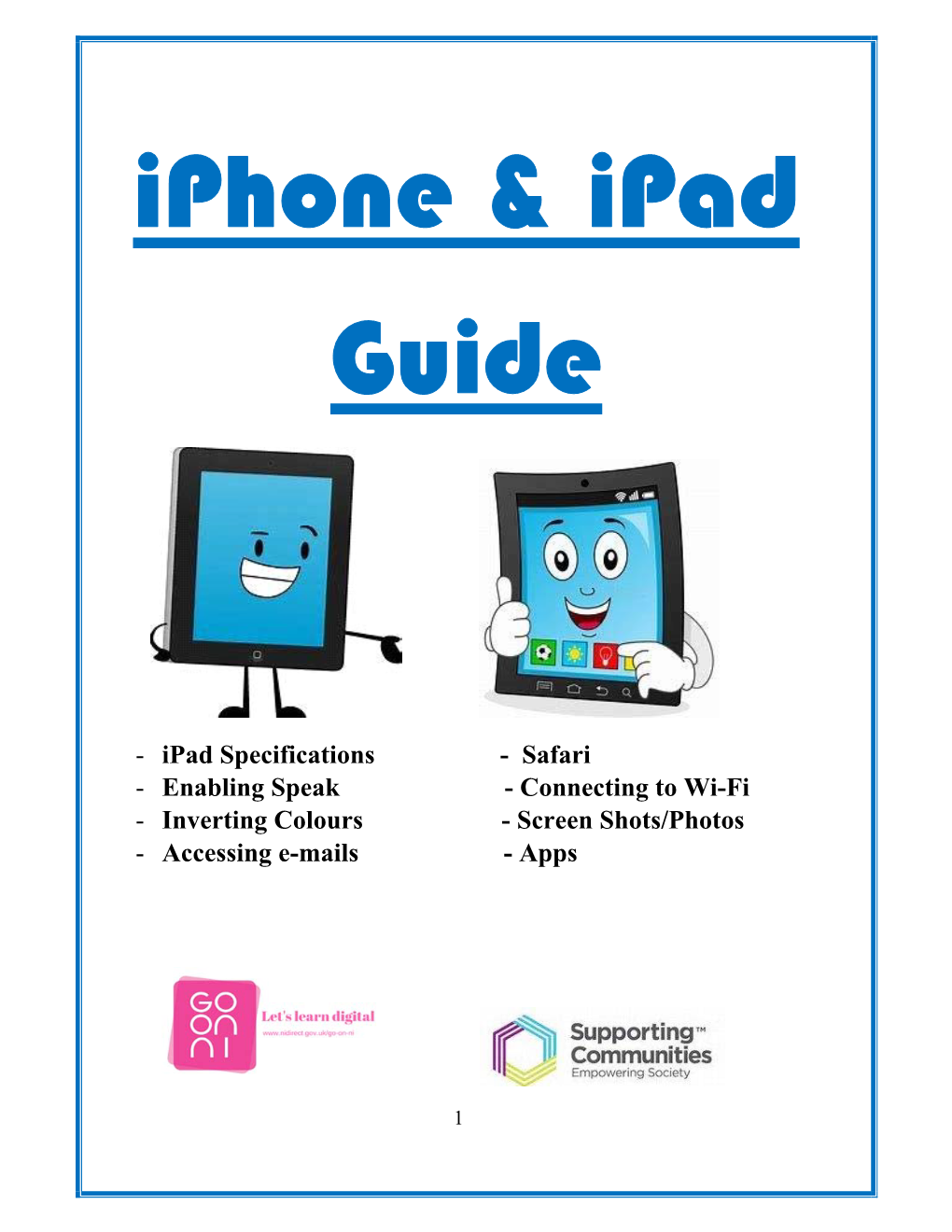 Iphone and Ipad Guide 2019