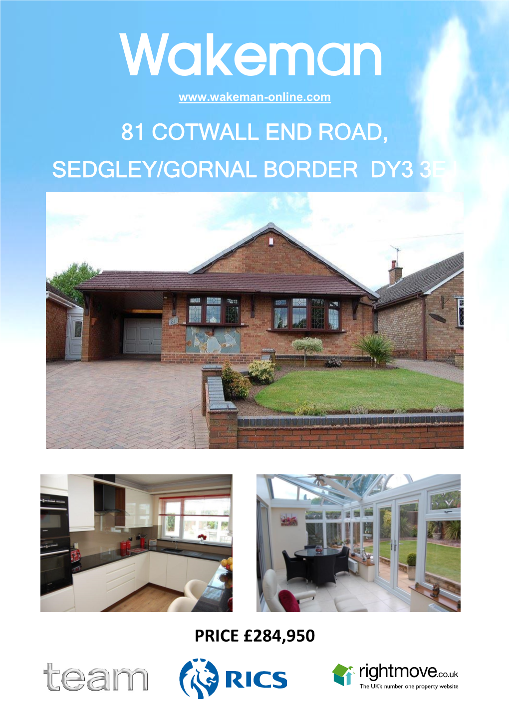 81 Cotwall End Road, Sedgley/Gornal Border Dy3