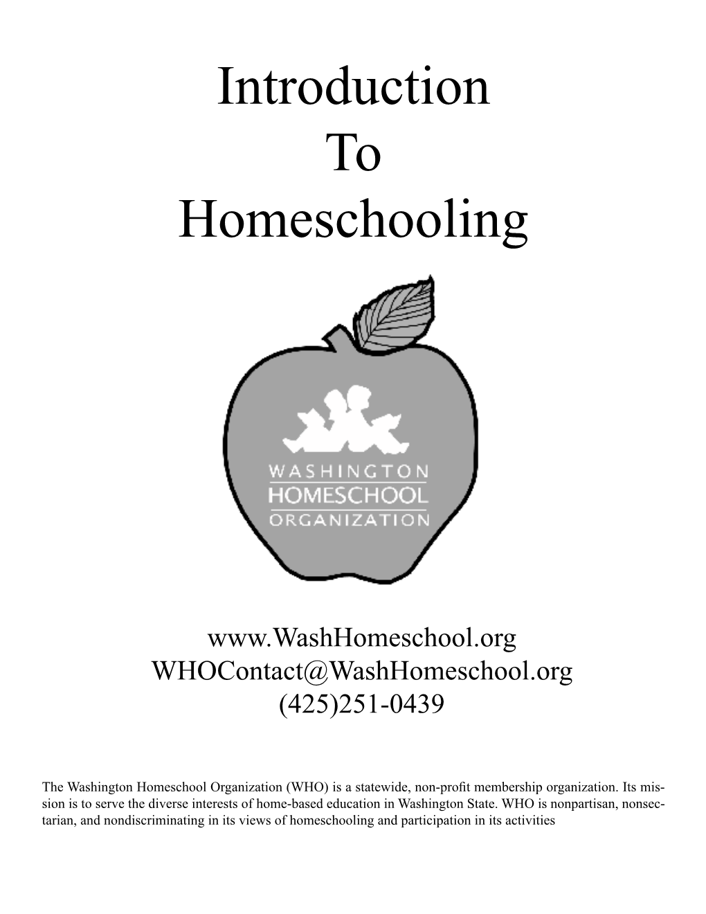 Introduction to Homeschooling