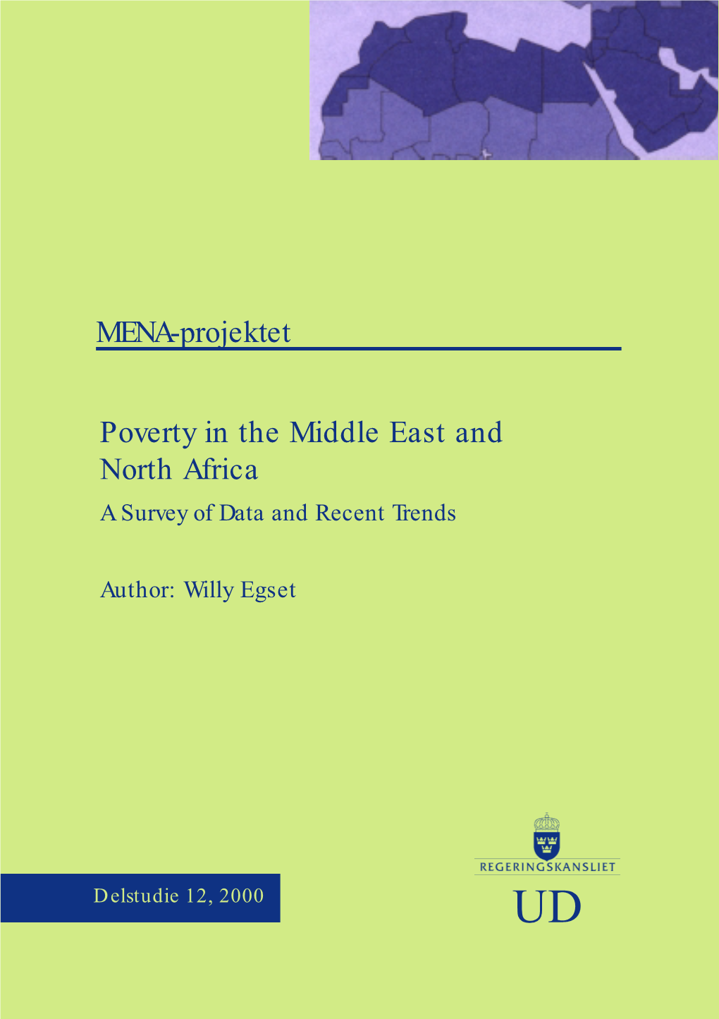 MENA-Projektet Poverty in the Middle East and North Africa