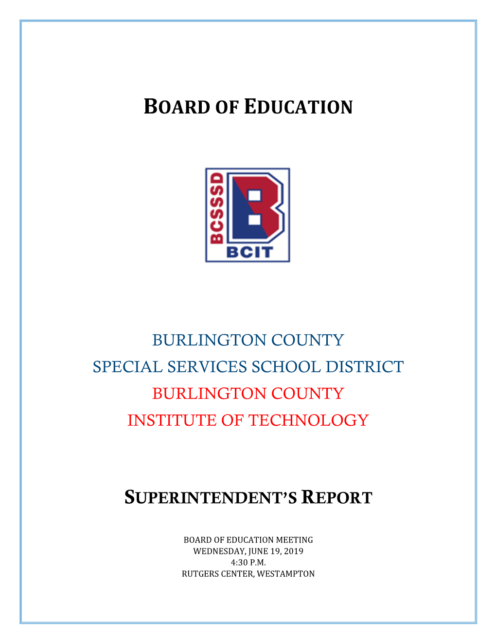 Board of Education