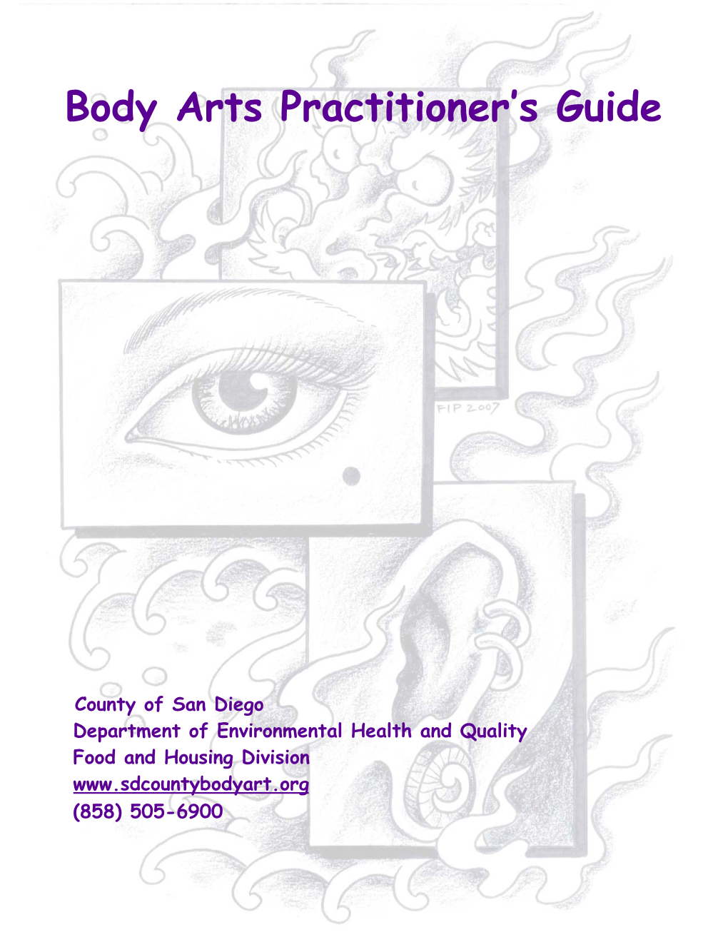 Body Arts Practitioner's Guide