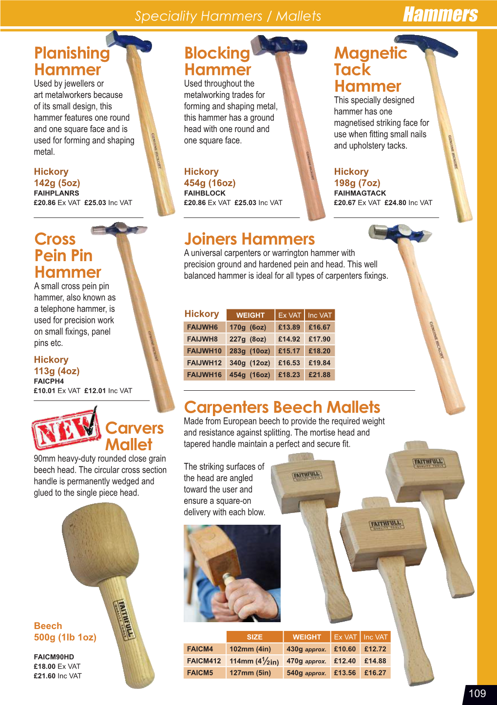 Hammers / Mallets Hammers