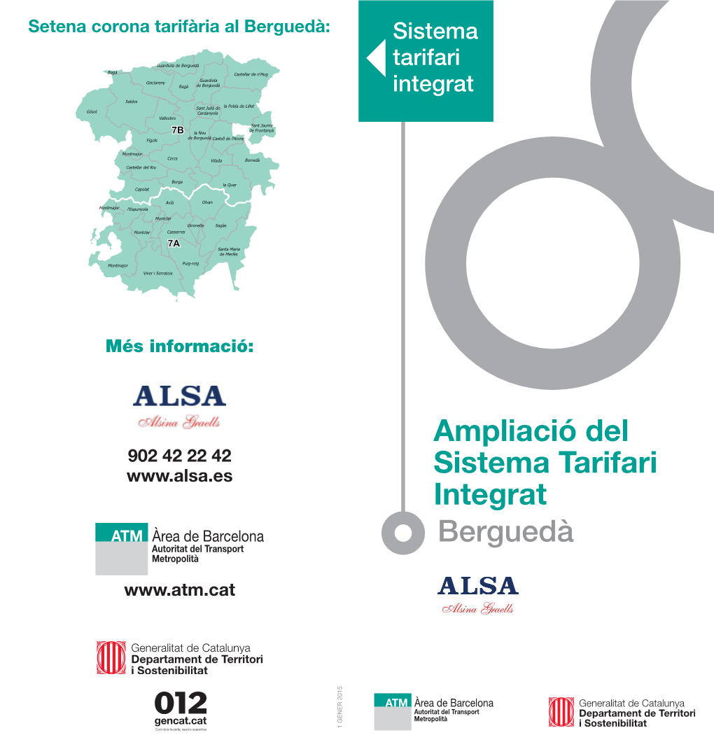 Ampliació Del Sistema Tarifari Integrat Berguedà