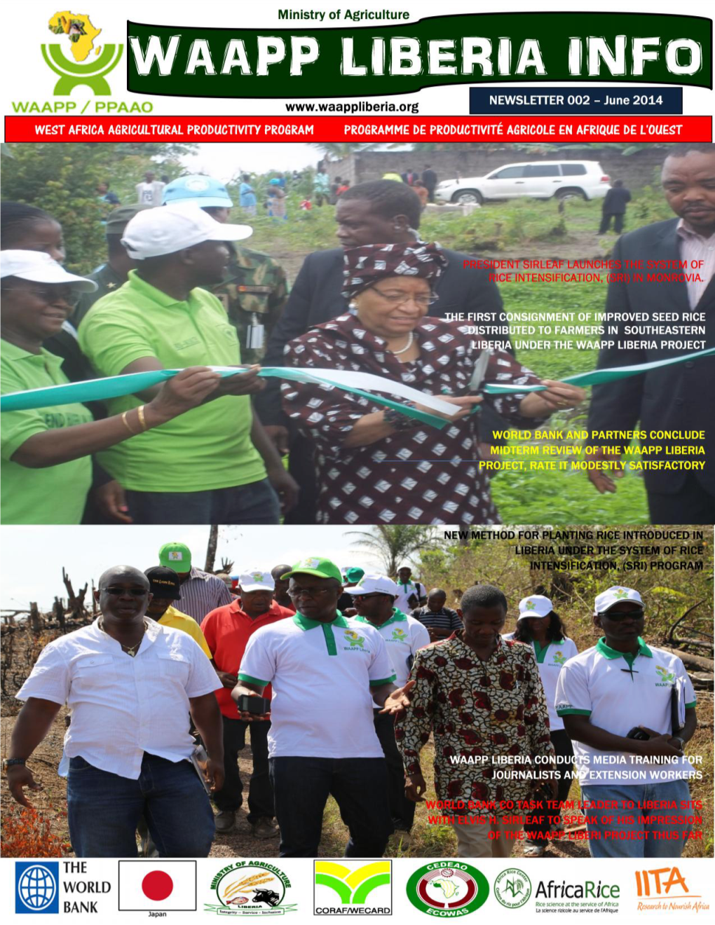 WAAPP LIBERIA INFO NEWSLETTER 002 – June 2014