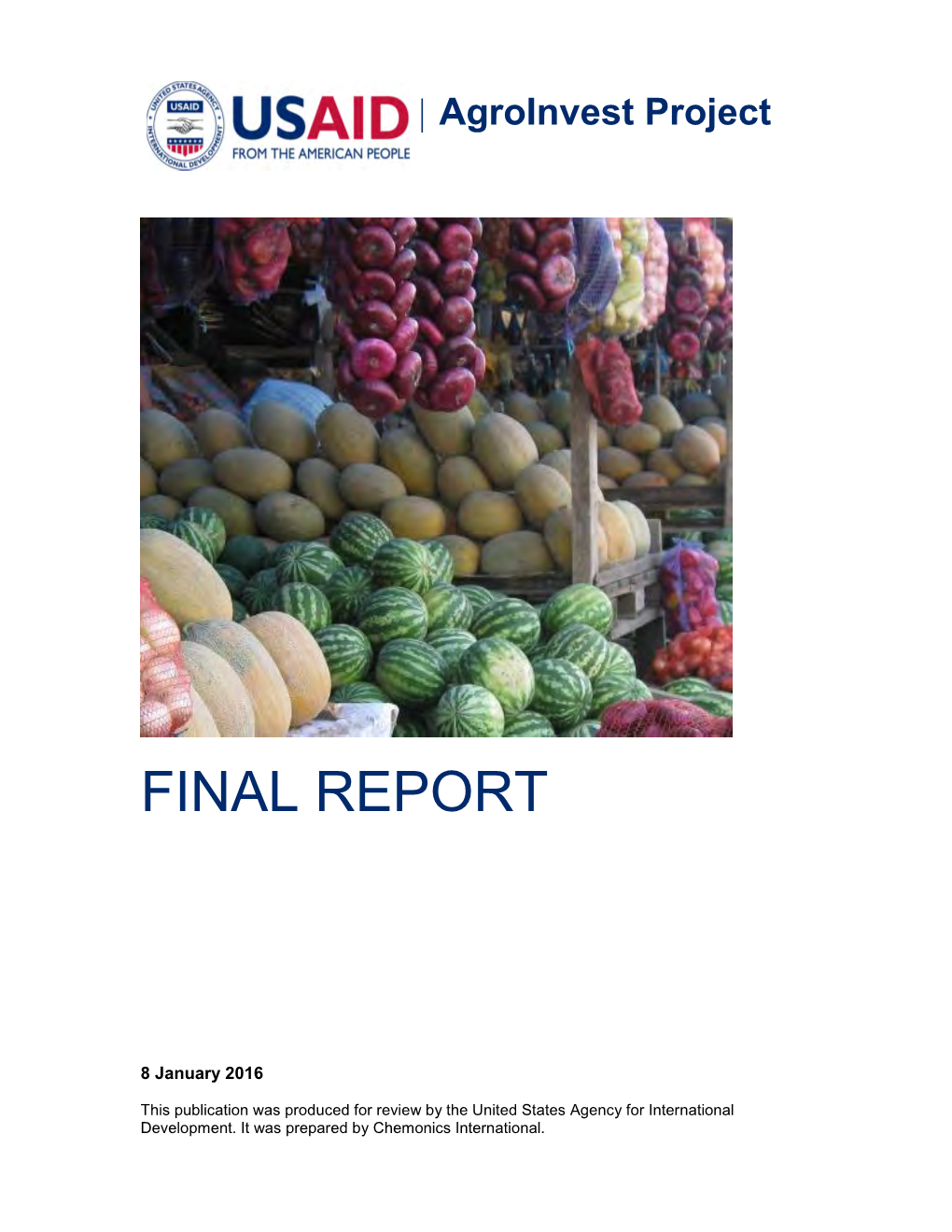 Agroinvest Final Report 1