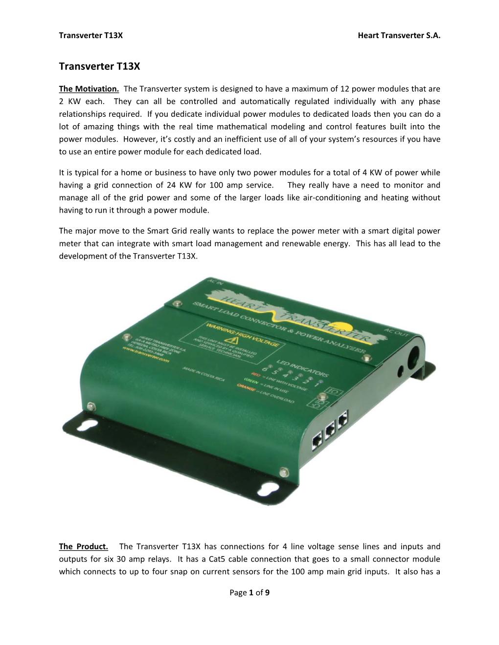 Transverter Module 13