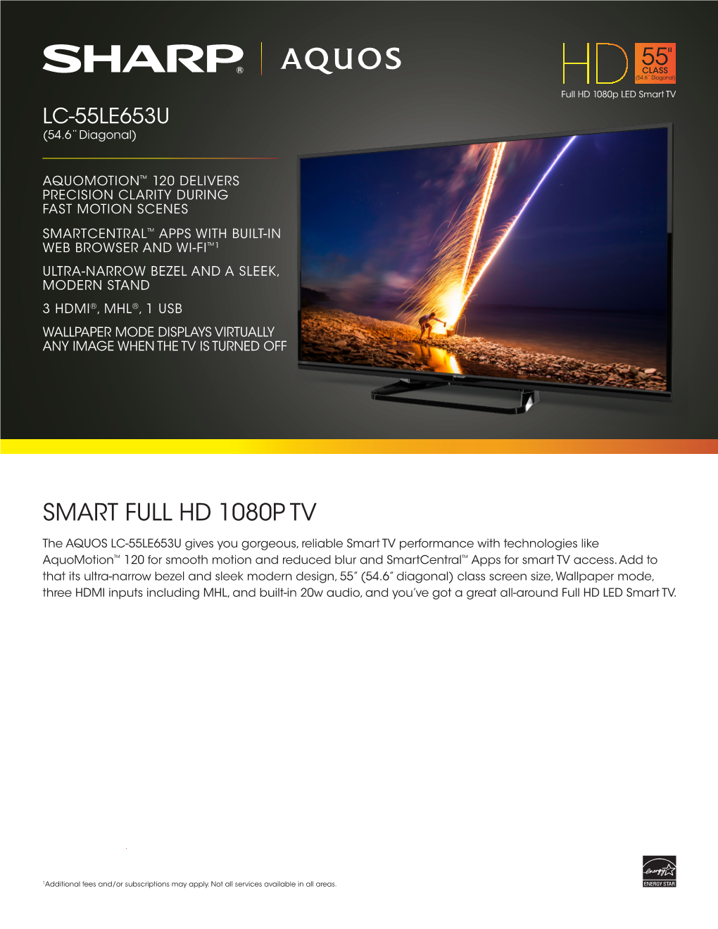 Smart Full Hd 1080P Tv 55