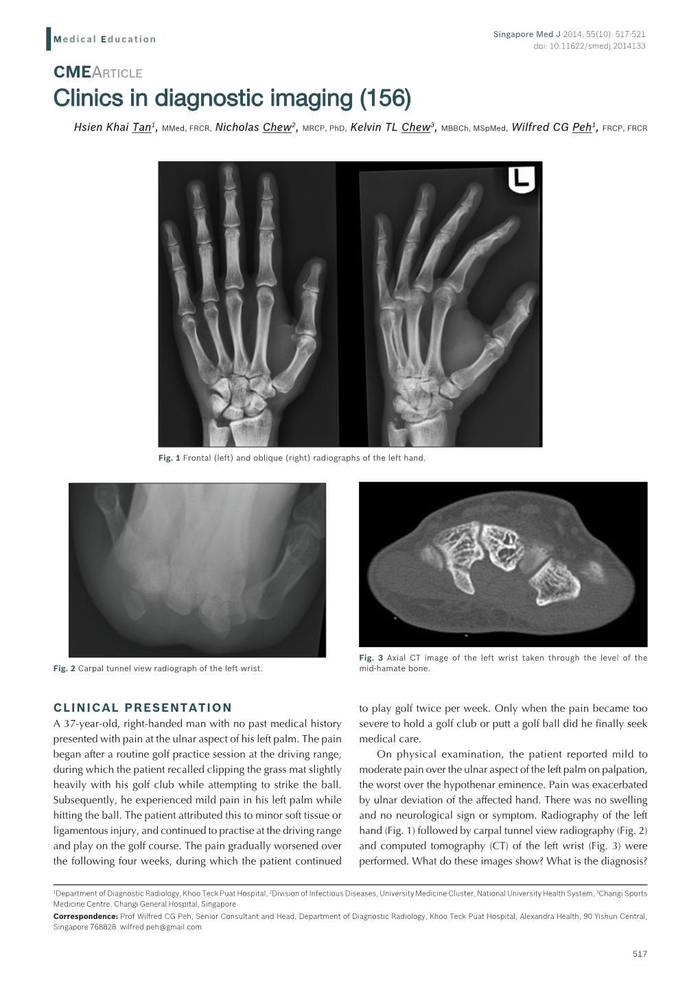 Clinics in Diagnostic Imaging (156)