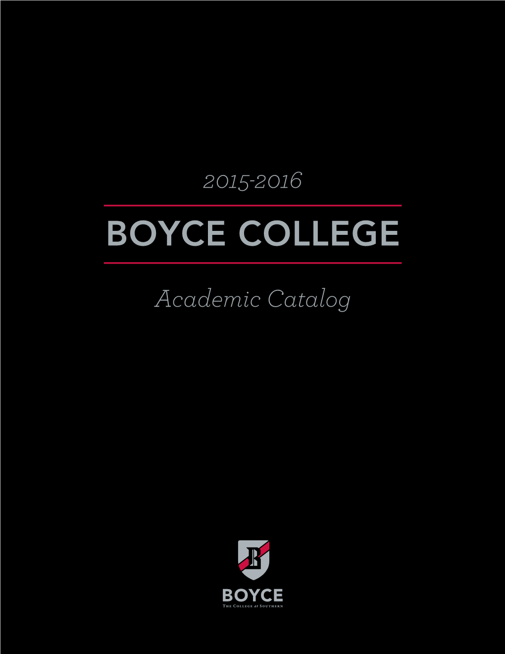 2015-2016 Academic Catalog