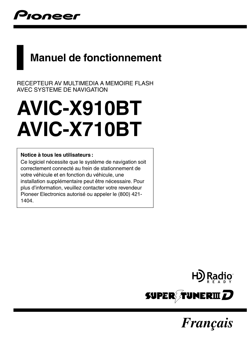 Avic-X910bt Avic-X710bt