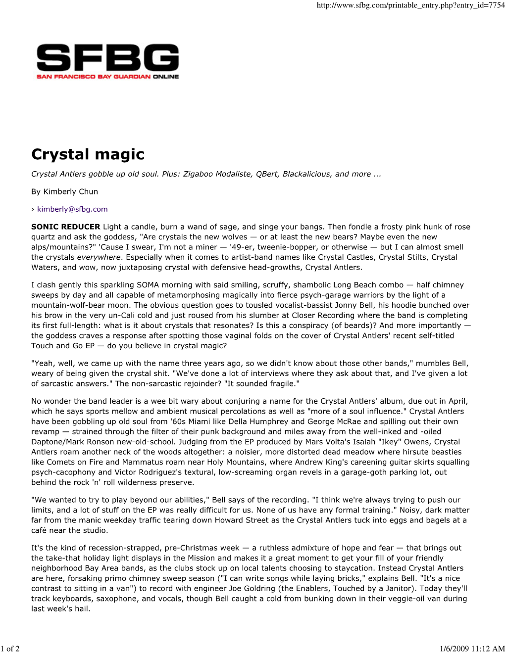 Crystal Magic