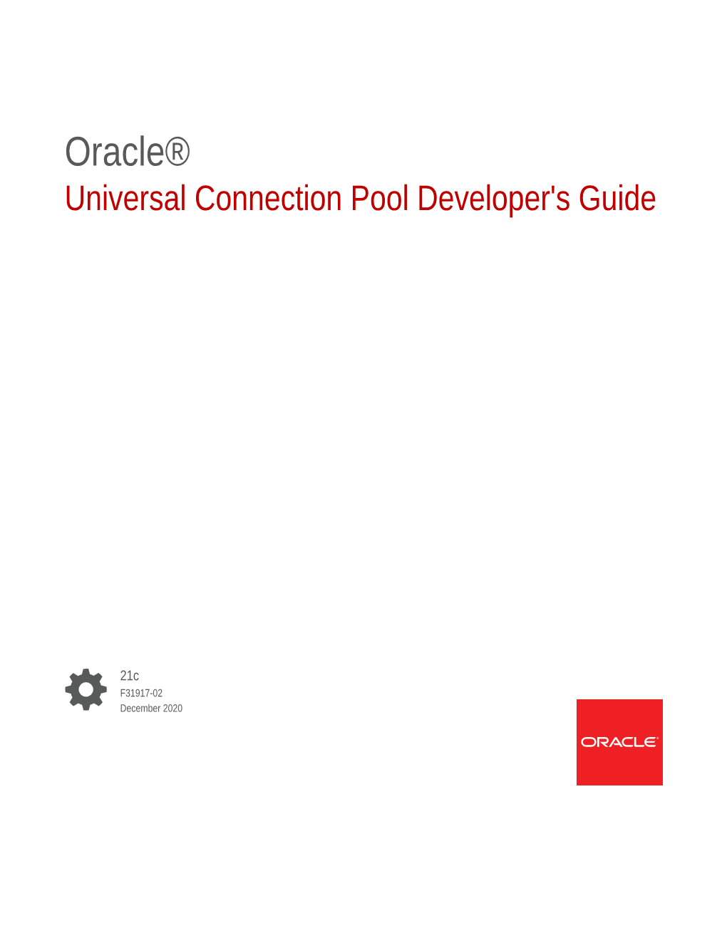 Universal Connection Pool Developer's Guide