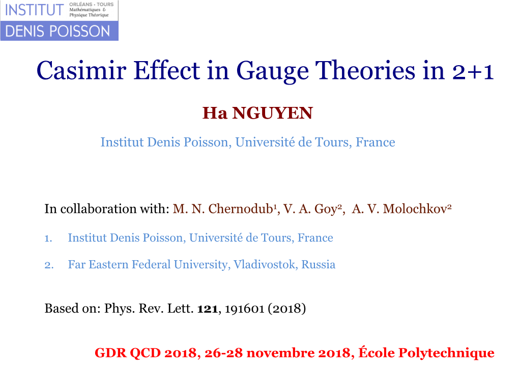 Nonperturbative Casimir Effects