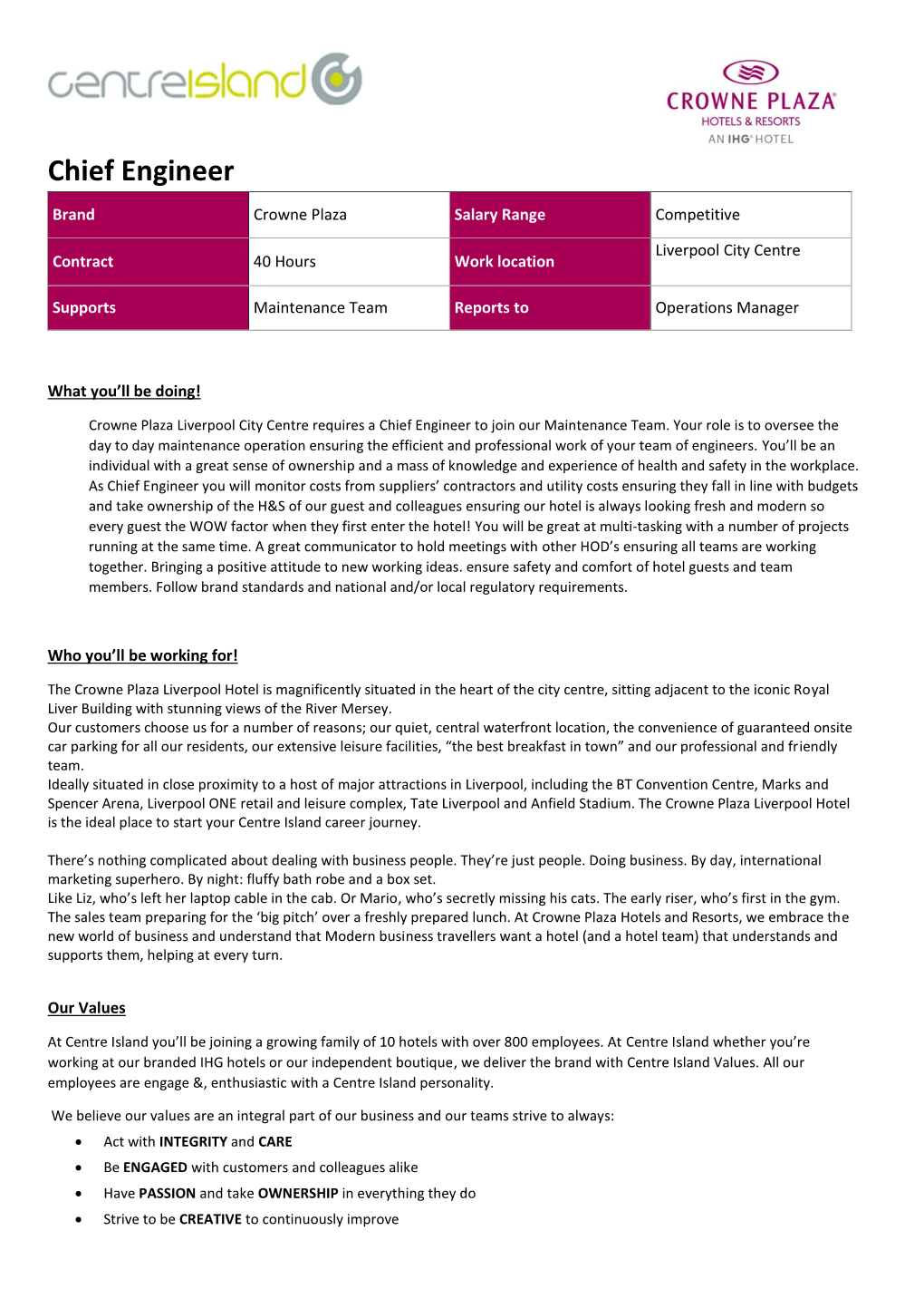 RC Report Template