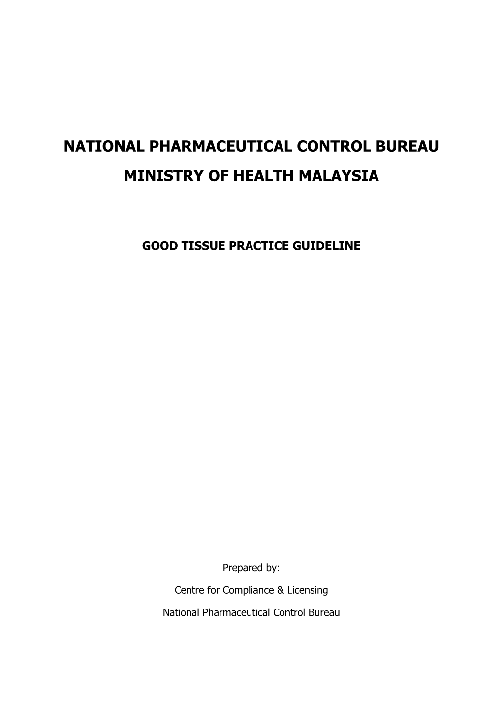 National Pharmaceutical Control Bureau