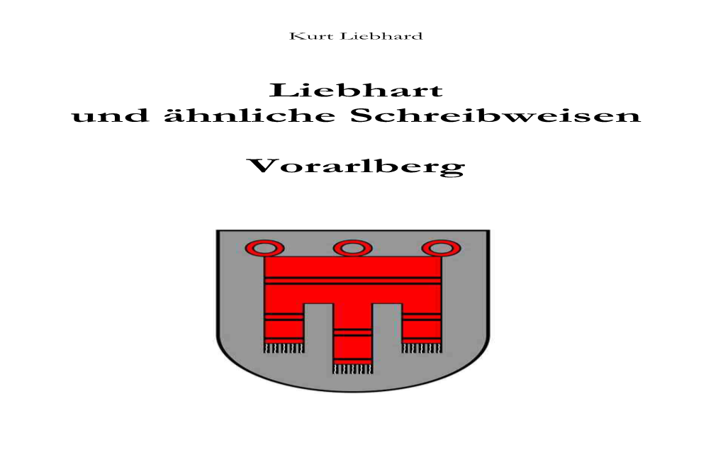 Liebhart in Vorarlberg Für Familia Austria.Pdf
