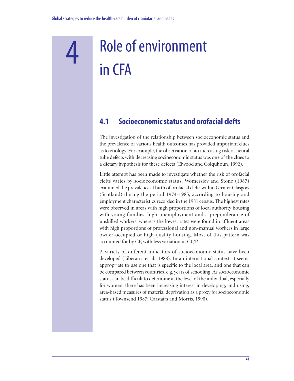 Role of Environment In
