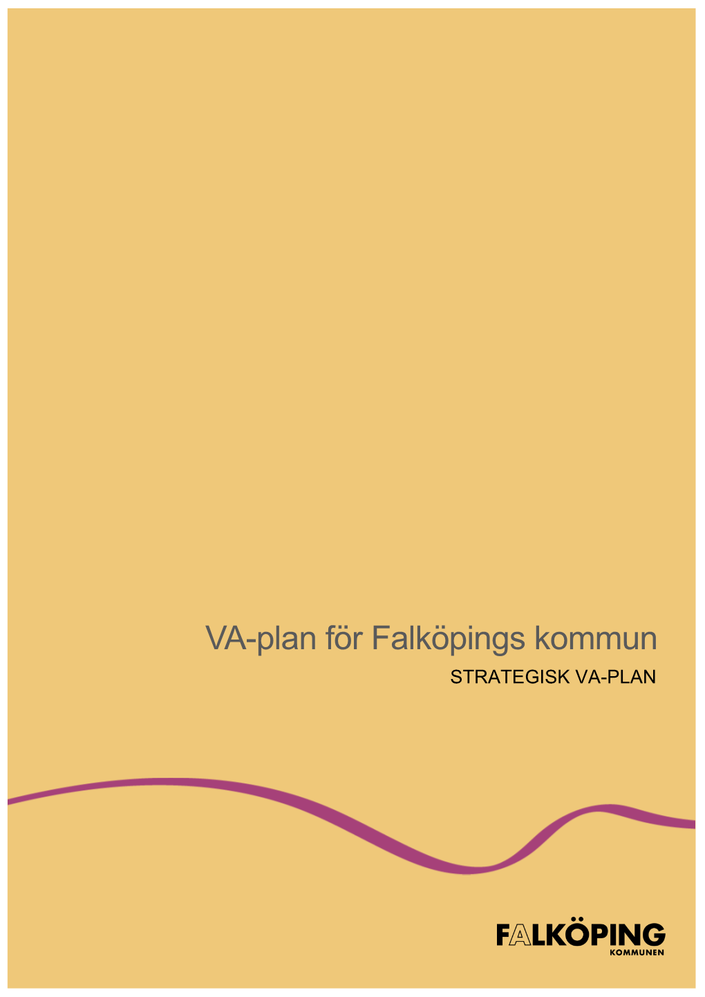 Strategisk VA-Plan För Falköpings Kommun.Pdf