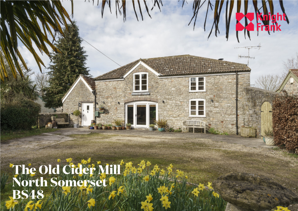 The Old Cider Mill North Somerset BS48 Very Pretty Converted Barn with Beautifully Presented Stunning Interior and Walled Garden with Extensive Open Farmland Views