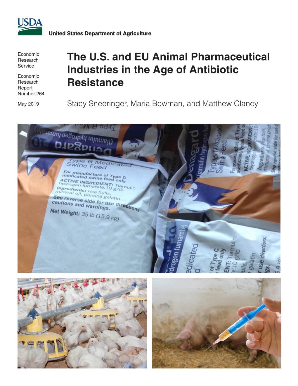 The U.S. and EU Animal Pharmaceutical Industries in the Age of Antibiotic Resistance, ERR-264, U.S