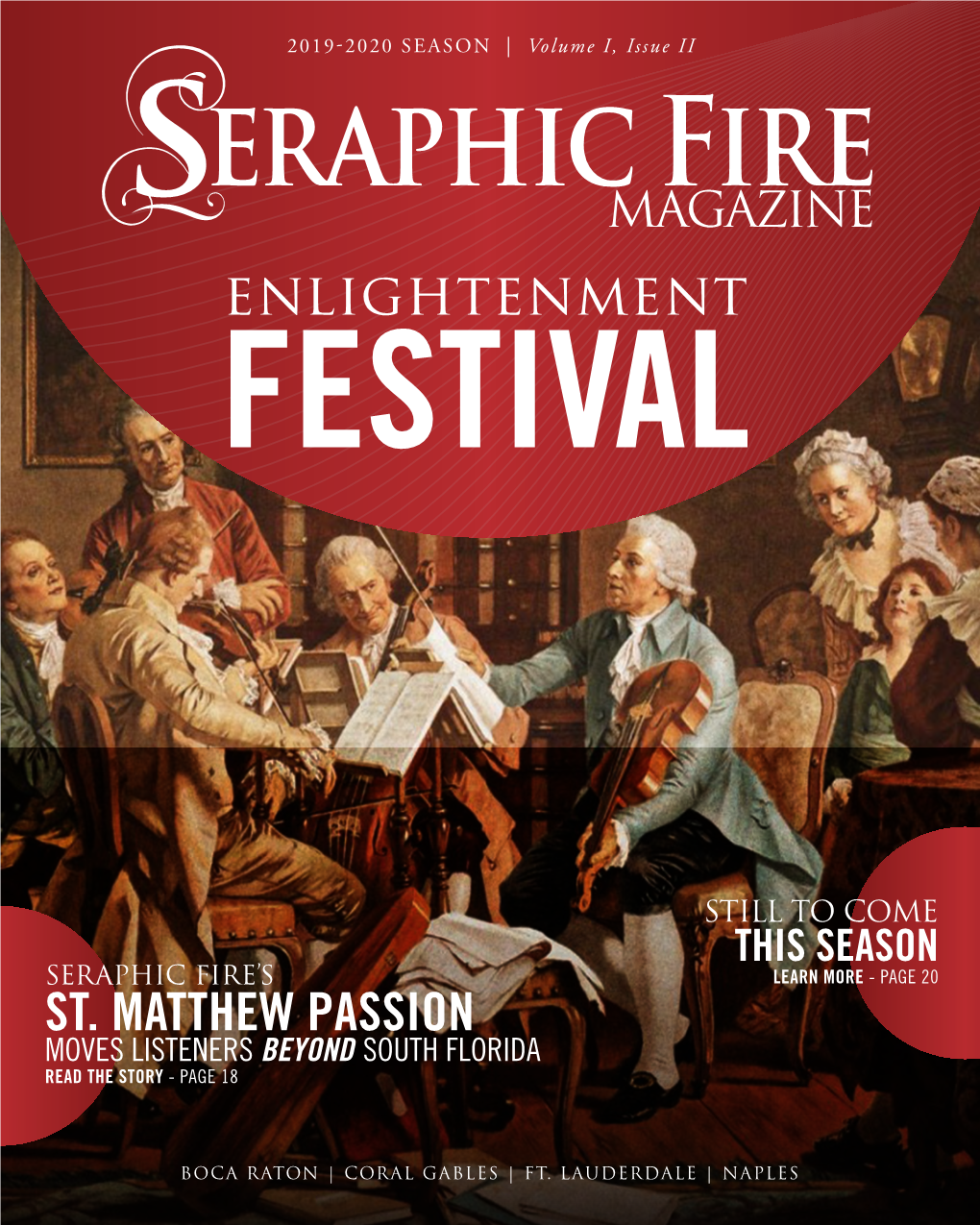 St. Matthew Passion Moves Listeners Beyond South Florida Read the Story - Page 18