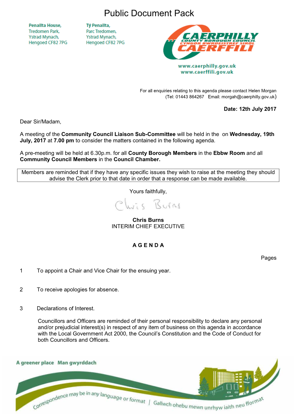 (Public Pack)Agenda Document for Community Council Liaison Sub