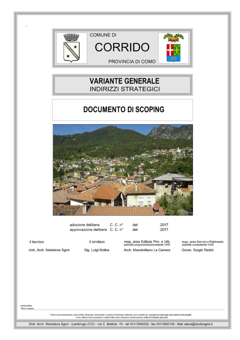 Documento Di Scoping Variante Generale Al Pgt Comune Di Corrido