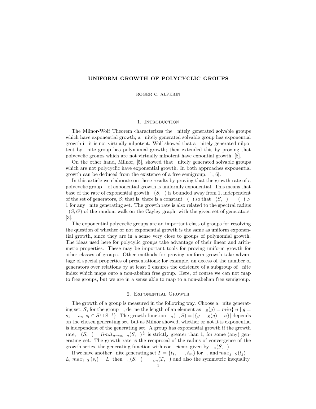 Uniform Exponential Growth of Polycyclic Groups