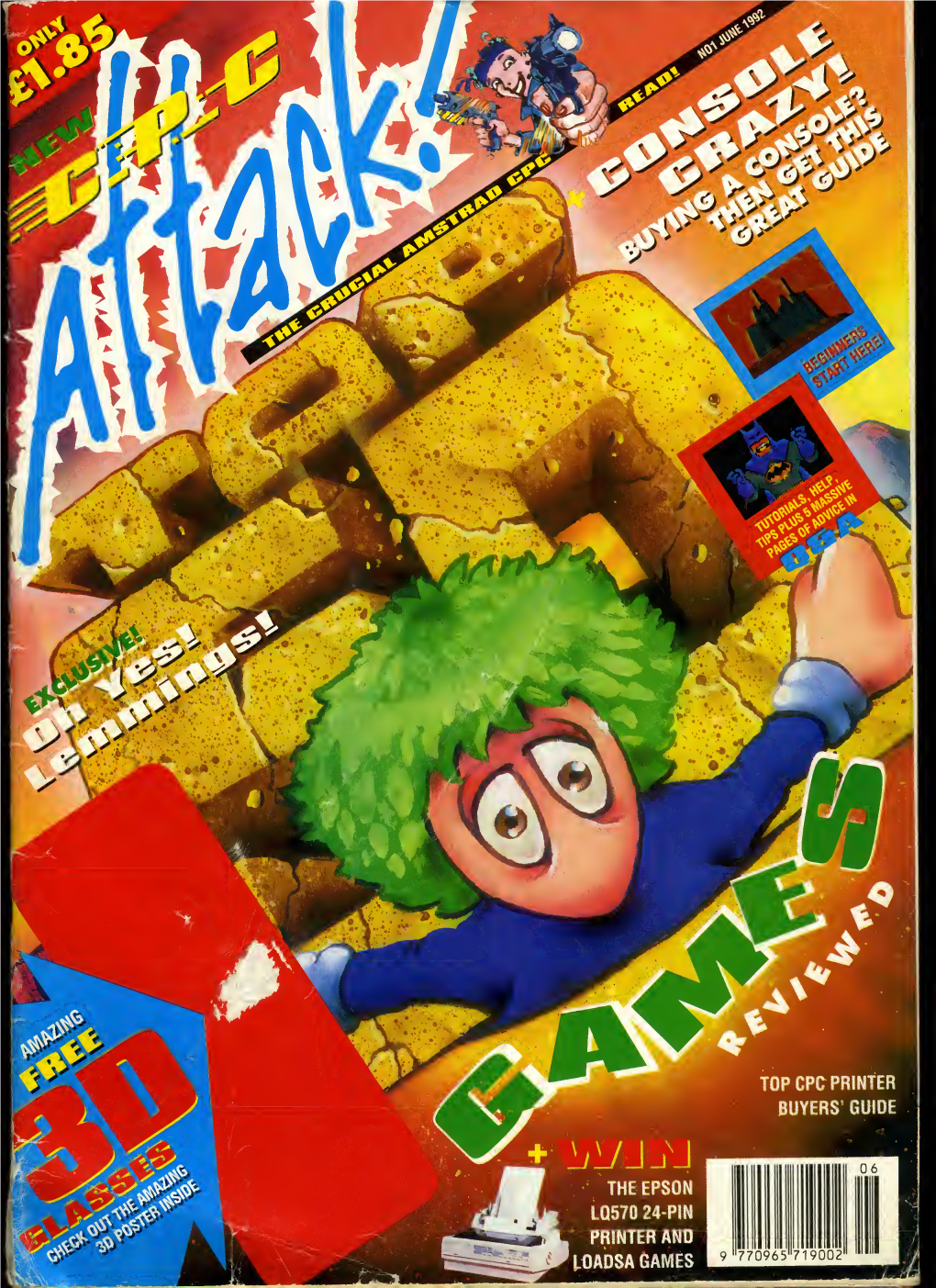 CPC Attack Magazine Issue 01