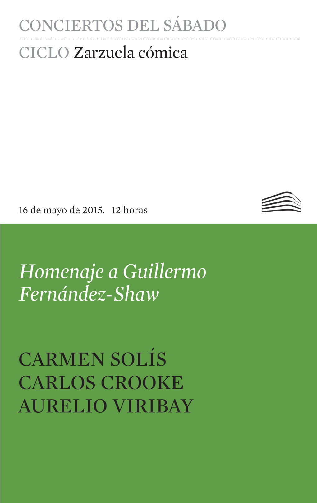 Homenaje a Guillermo Fernández-Shaw