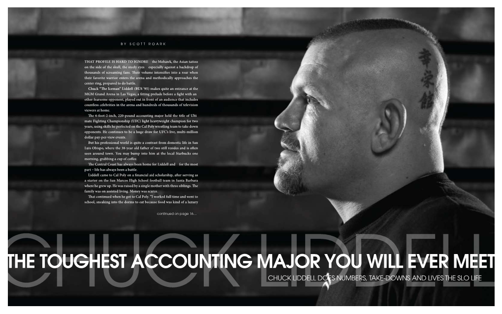 The Toughest Accounting Major You Will Ever Meet: Chuck Liddell Does