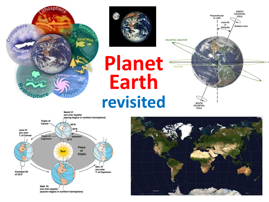 Planet Earth Revisited Sun, Earth and Moon Motions