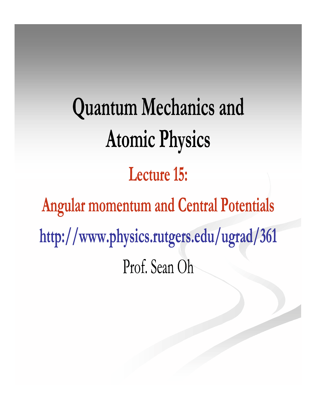 The Finite Spherical Well  Analog of 1-1-DD Finite Potential Well