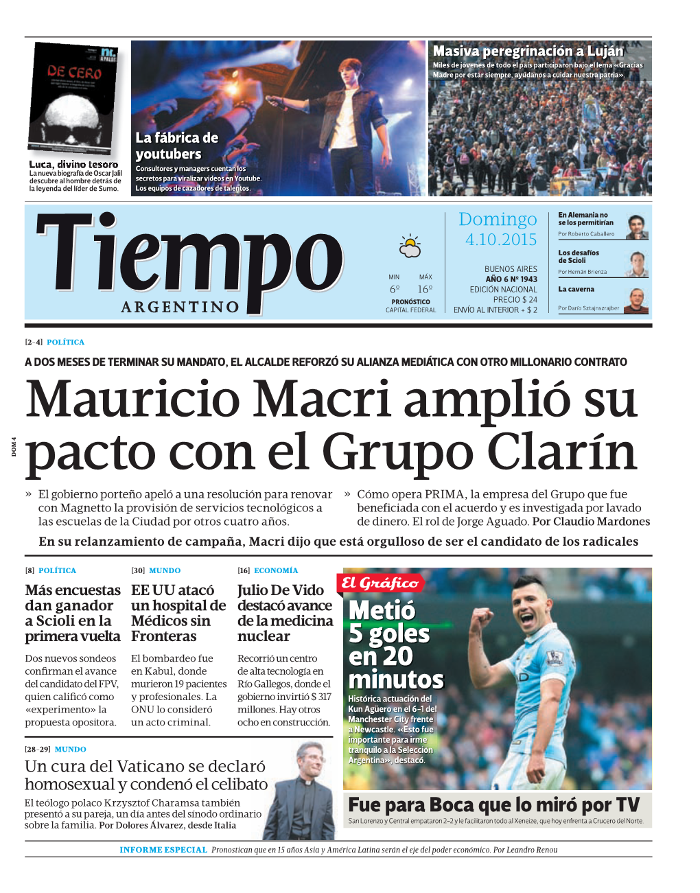 Mauricio Macri Amplió Su Pacto Con El Grupo Clarín