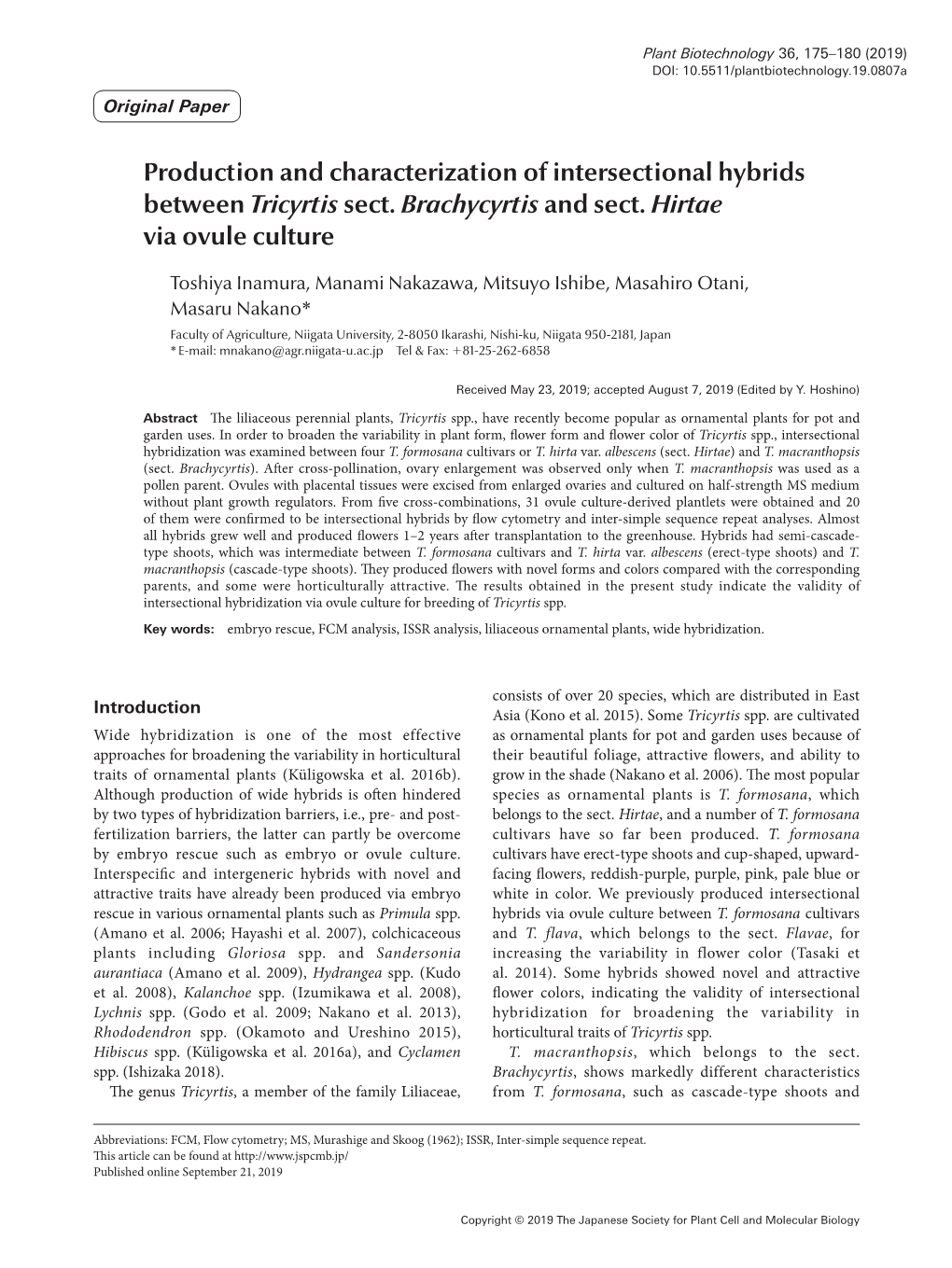 Plant Biotechnol. 36(3)