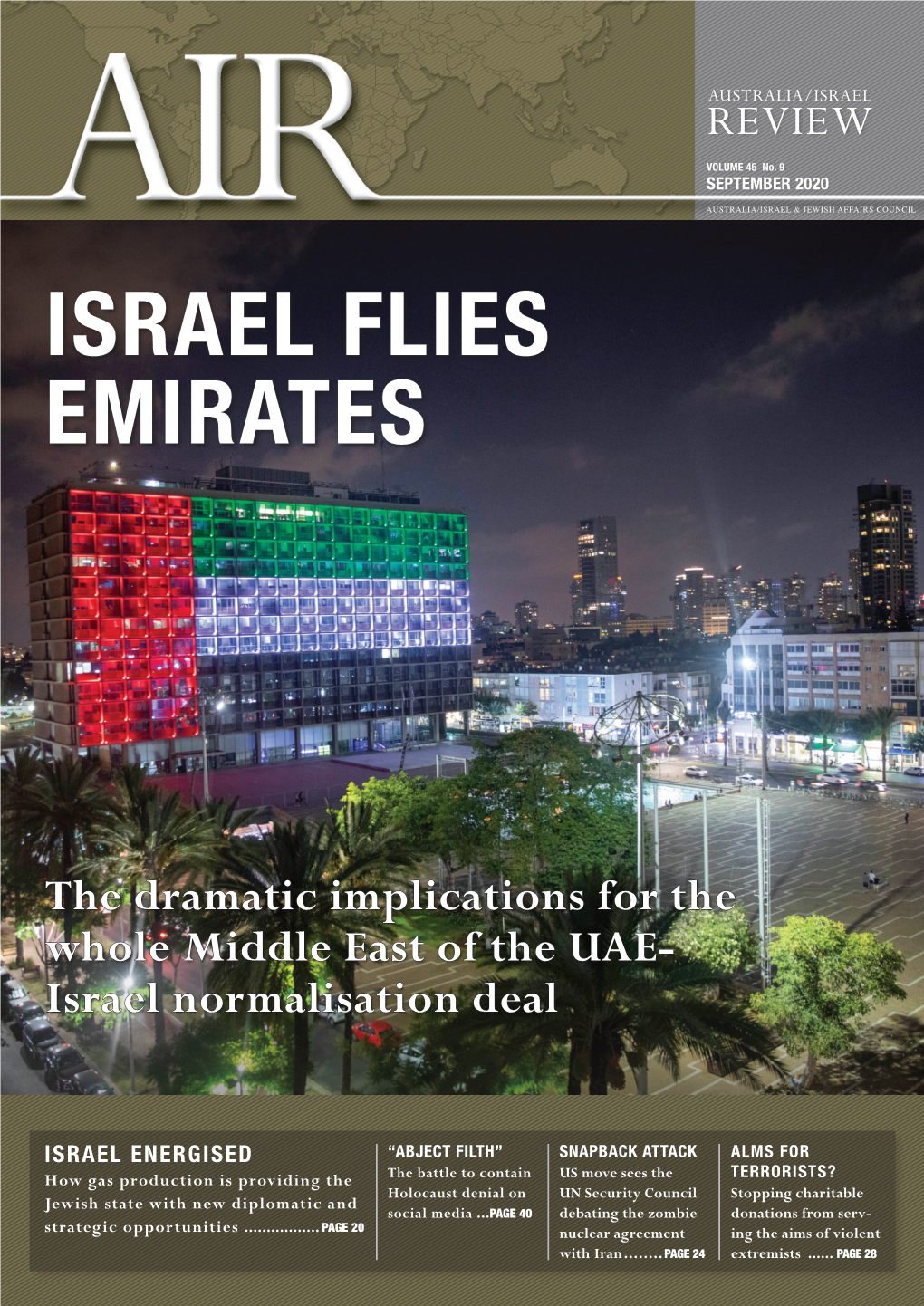 Israel Flies Emirates