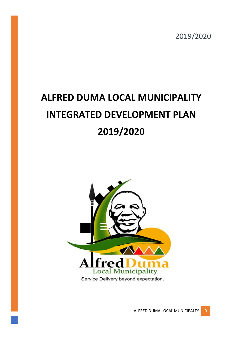 Integrated Delopment Plan 2019/2020