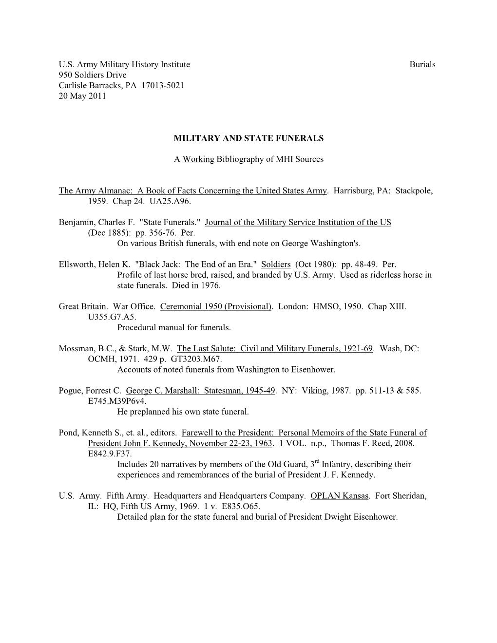 Military and State Funerals.Pdf
