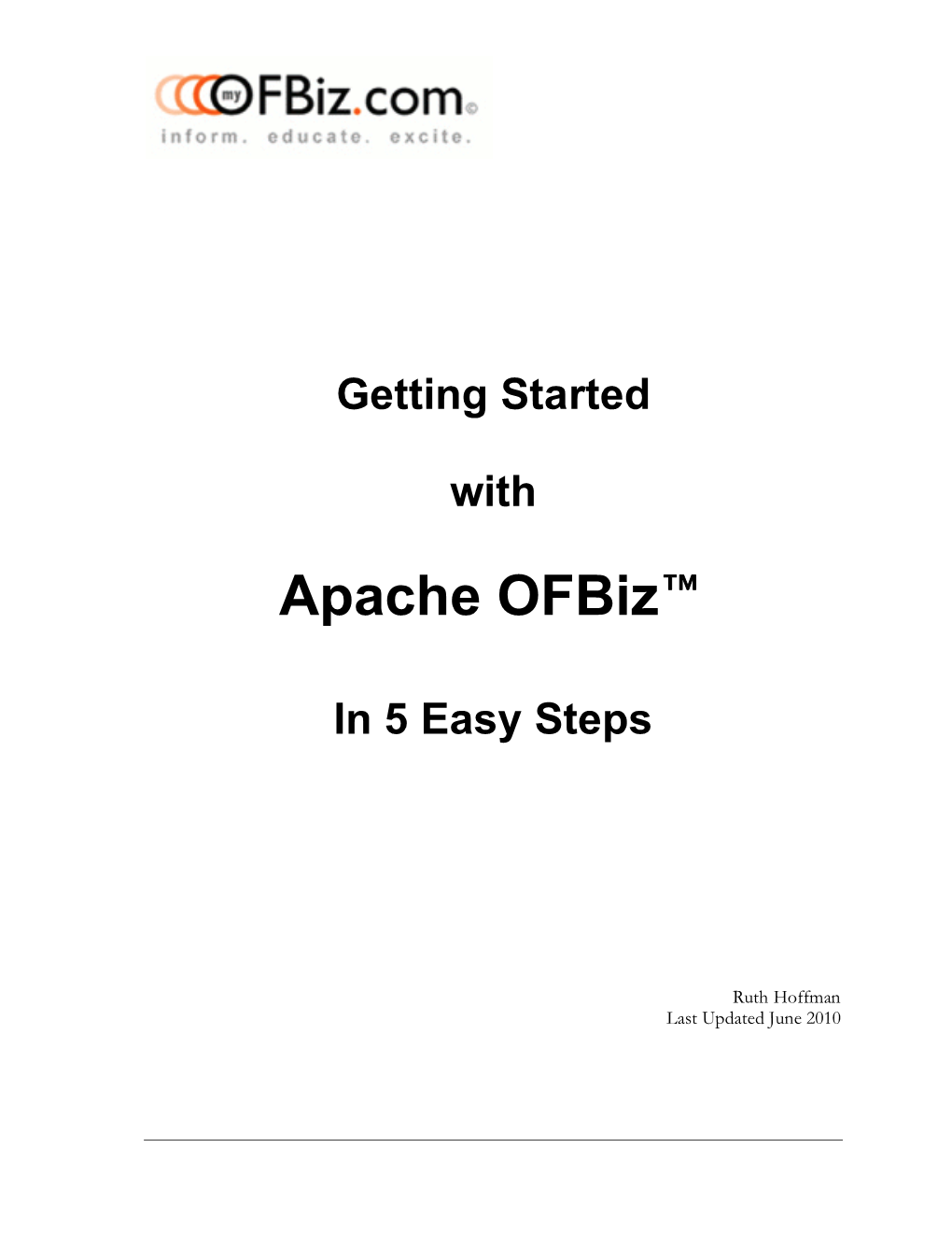 Apache Ofbiz™