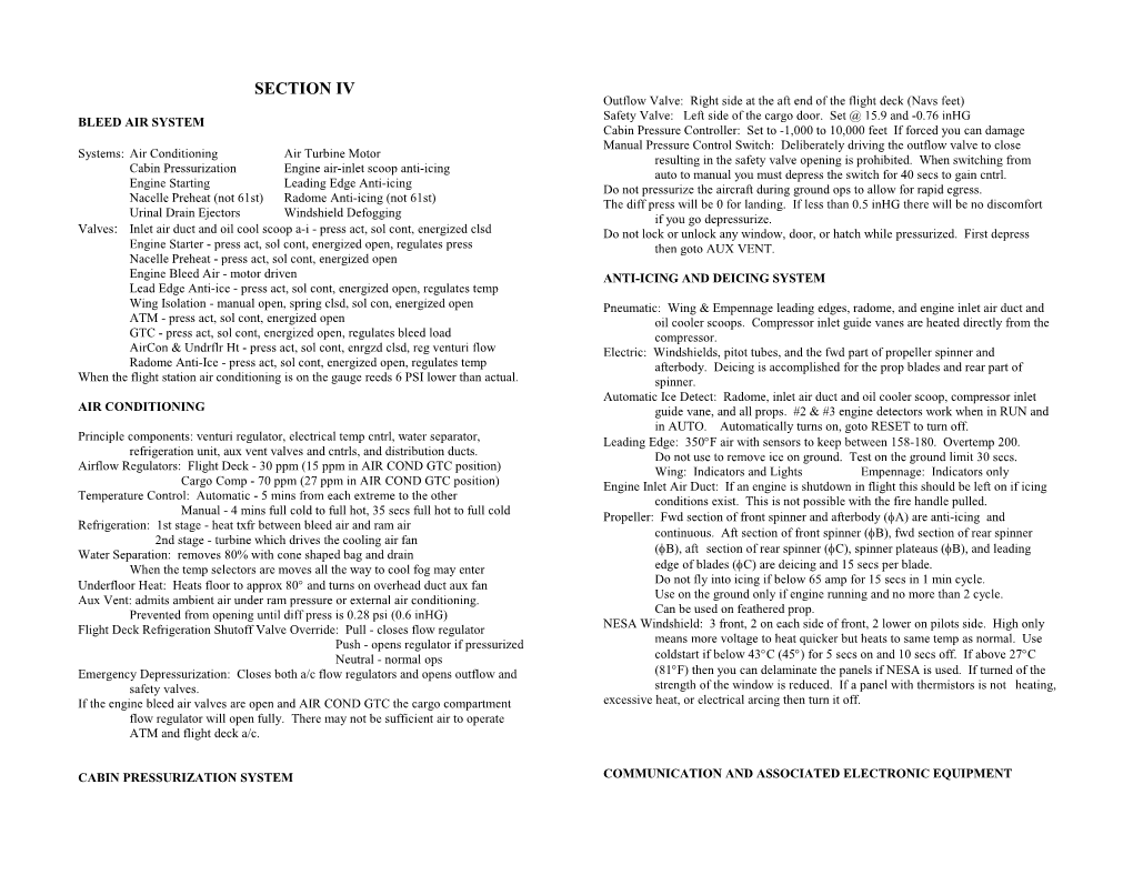 Systems: Air Conditioning Air Turbine Motor