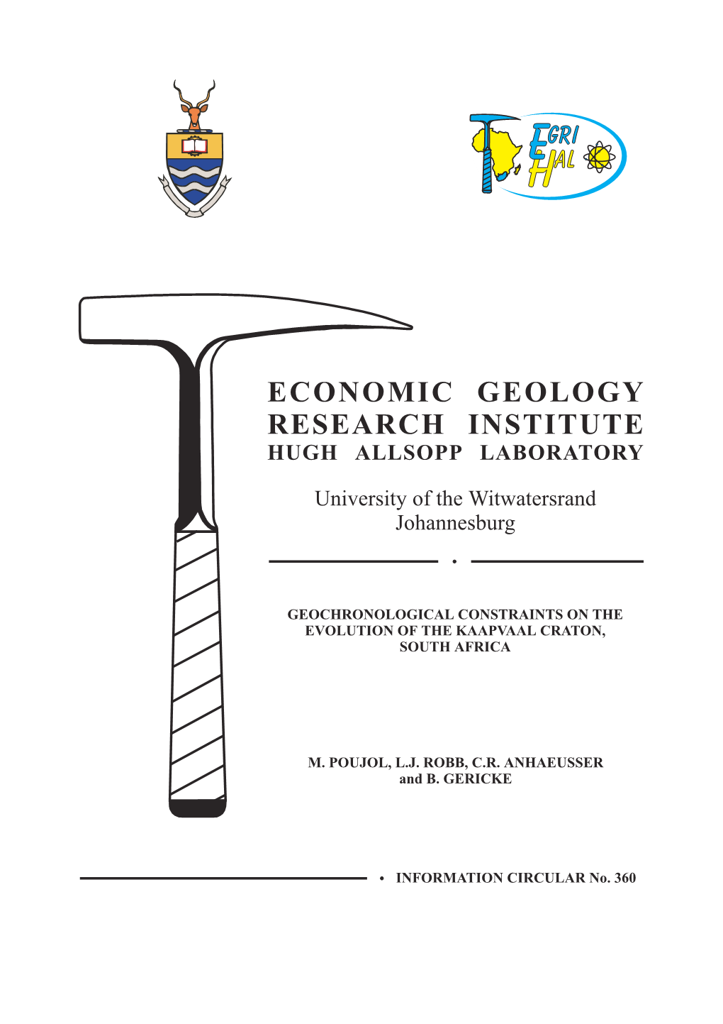 Economic Geology Research Institute Hugh Allsopp Laboratory