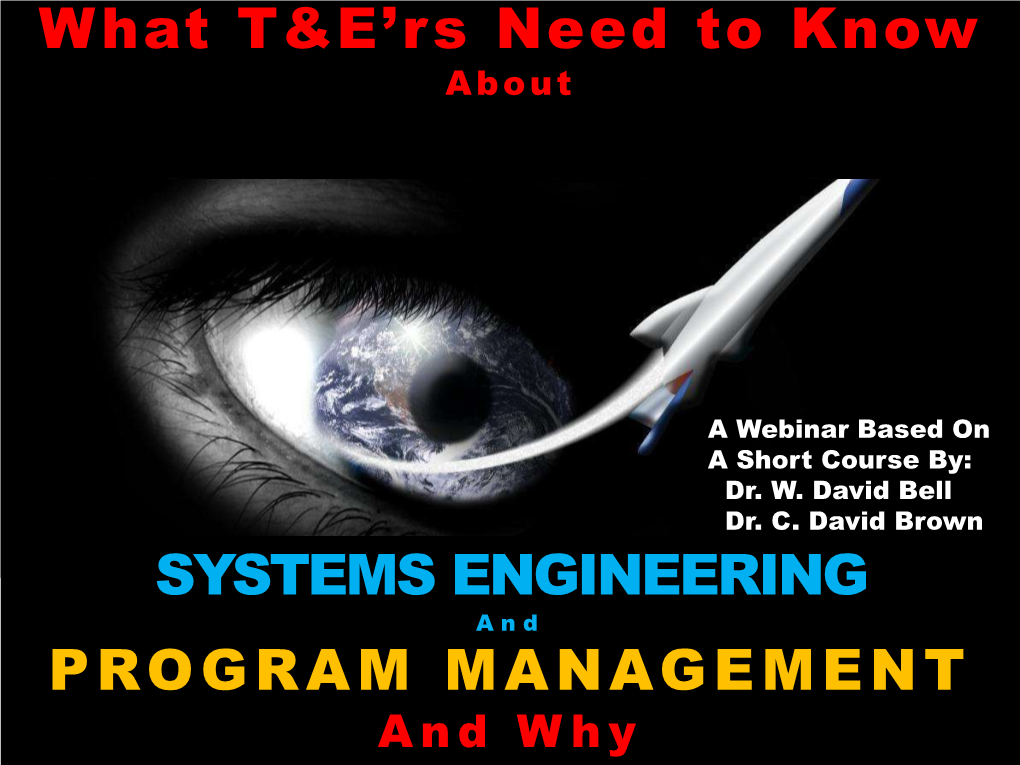 Systems Engineering