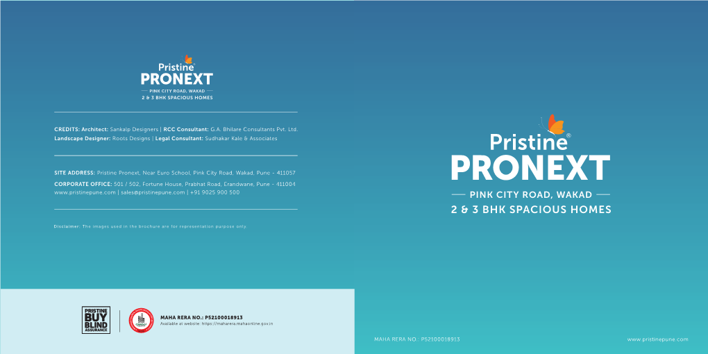 Pristine | V3 Pronext Brochure