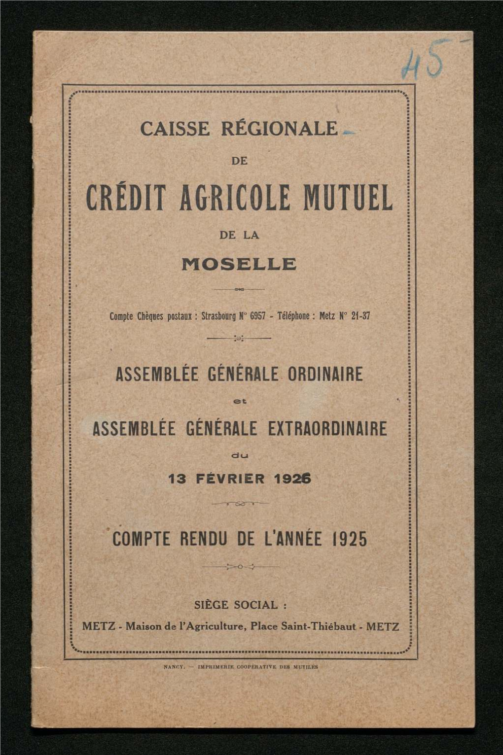 Credit Agricole Mutuel