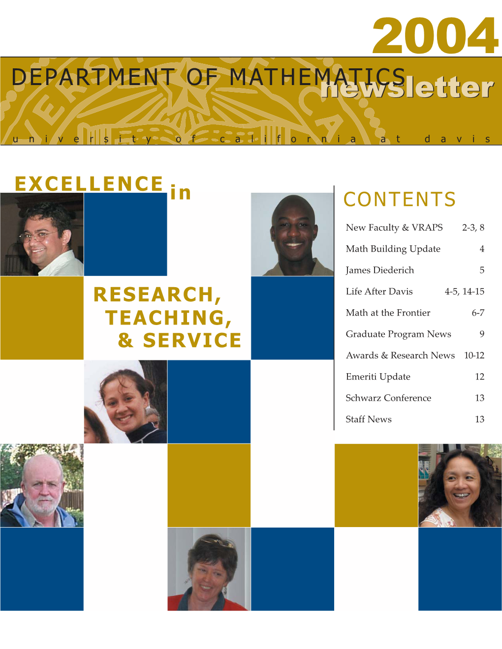 Newsletternewsletter University of California at Davis