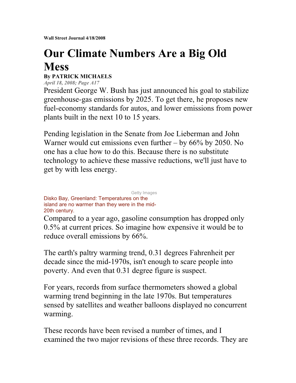 Our Climate Numbers Are a Big Old Mess