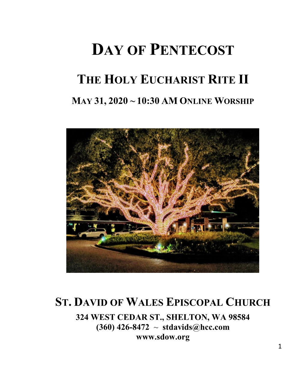 Day of Pentecost