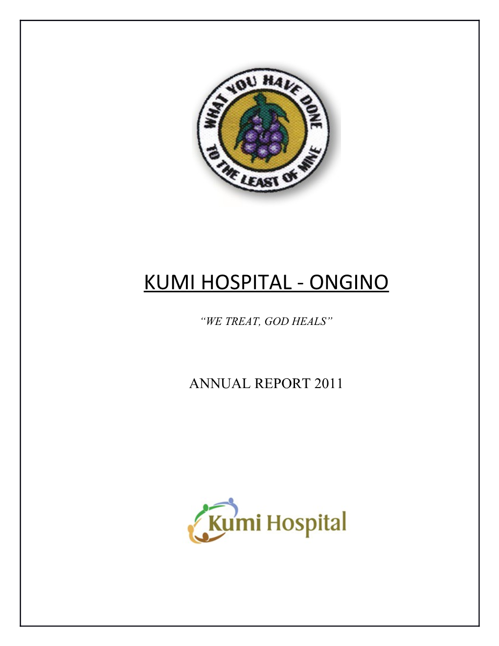 Kumi Hospital - Ongino